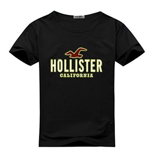 New Hollister Logo For 2016 Mens Printed Short Sleeve Tops t Shirts