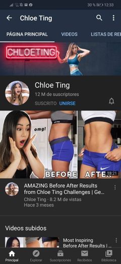 Chloe Ting - YouTube