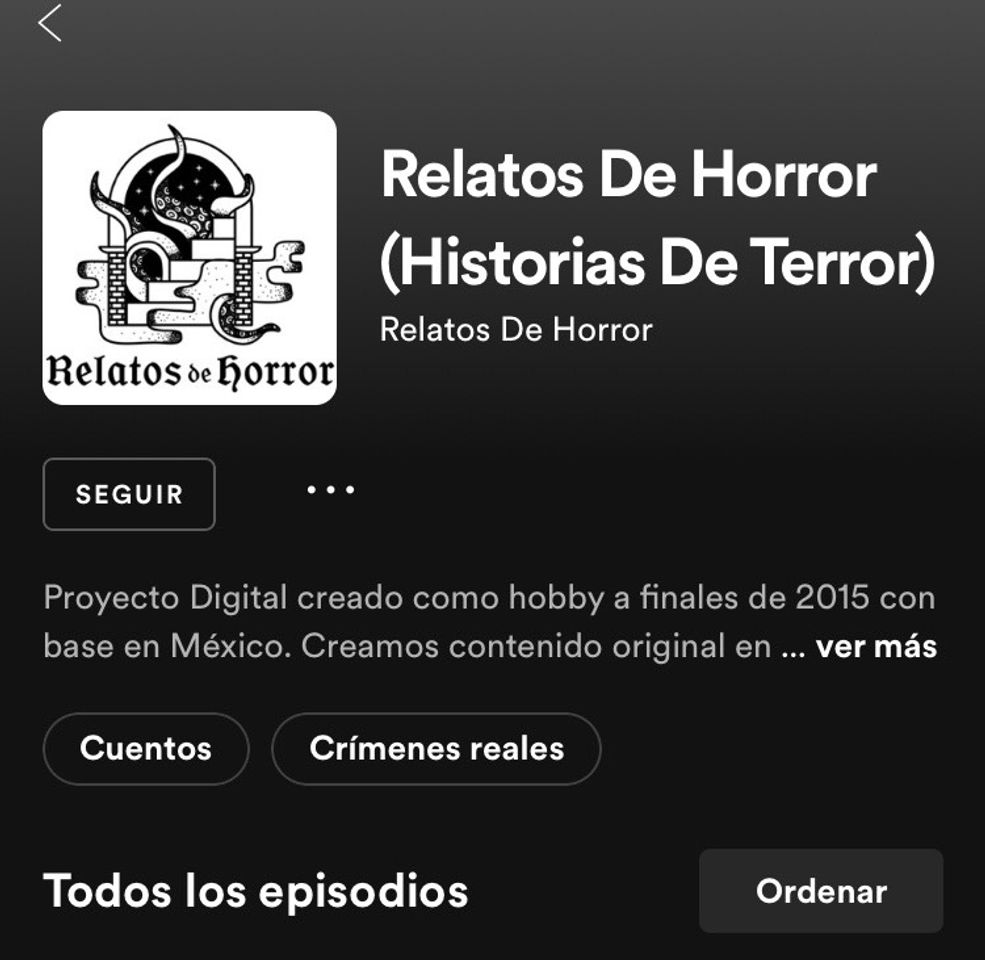 Fashion Podcast Relatos de horror 