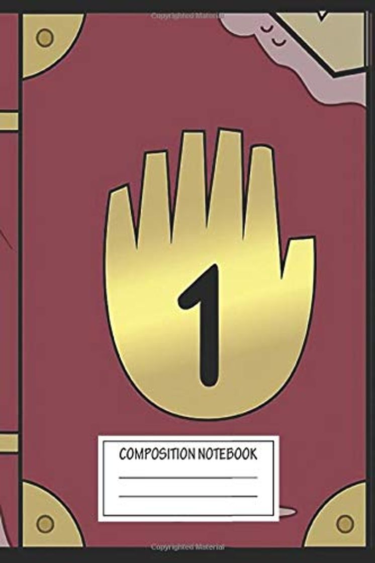 Book Notebook: Gravity Falls Journal 1 , Journal for Writing, Size 6" x 9", 164 Pages