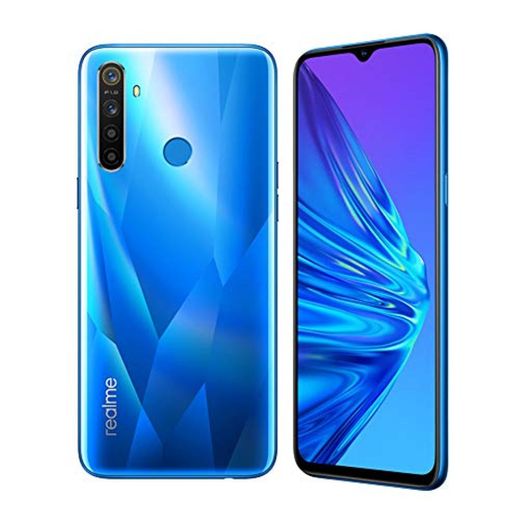 realme 5 Smartphone Móvil, 4 GB RAM 128 GB ROM 6.5" Snapdragon