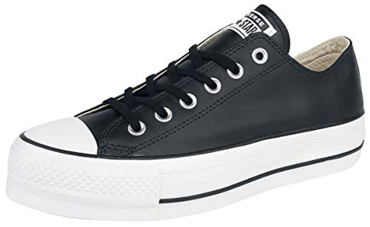 Fashion CONVERSE - CTAS Lift Clean OX 561681C - Black, Tamaño