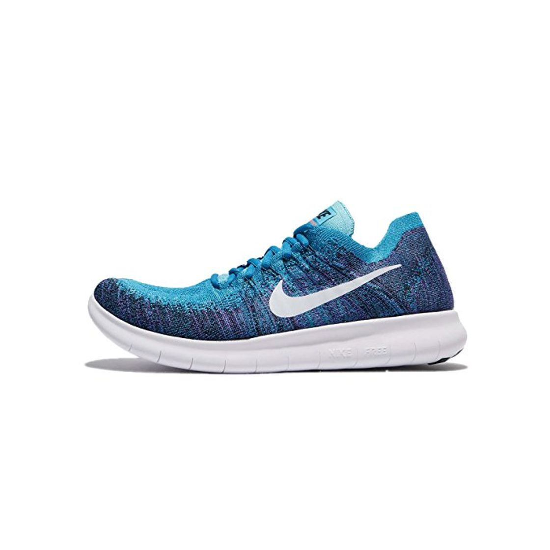 Fashion Nike Free RN Flyknit 2017 Zapatillas de correr para hombre, Amarillo