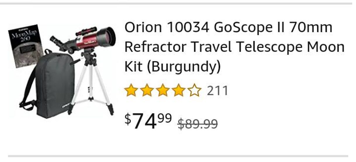 Telescopio 70mm refractor