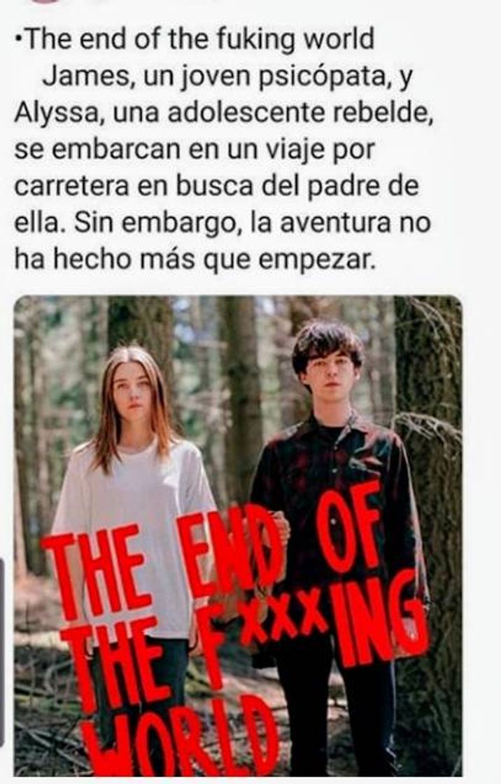 Serie The End of the F***ing World