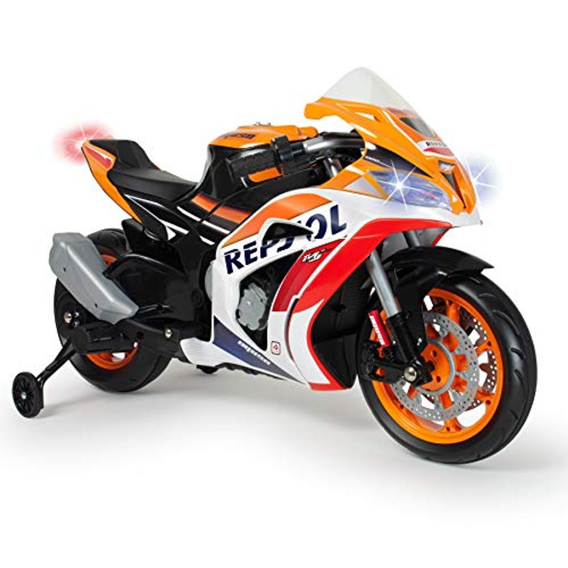 Product INJUSA - Marc Márquez Moto Repsol 12V, color naranja