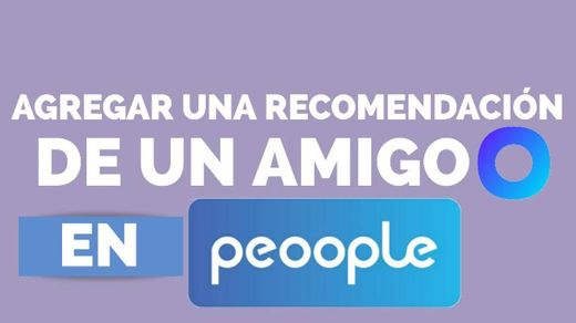 ¿Como Agregar Recomendaciones?