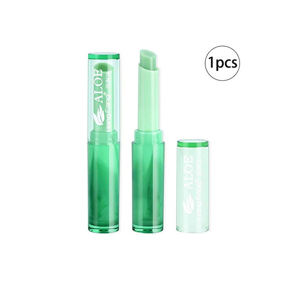 Products 1 UNID Orgánica Aloe Vera Jalea Lápiz labial orgánico de la jalea de Vera del áloe Labios hidratantes Pintalabios Mágico Originales Lápiz labial brillo de labios Impermeable Duradera Maquillaje