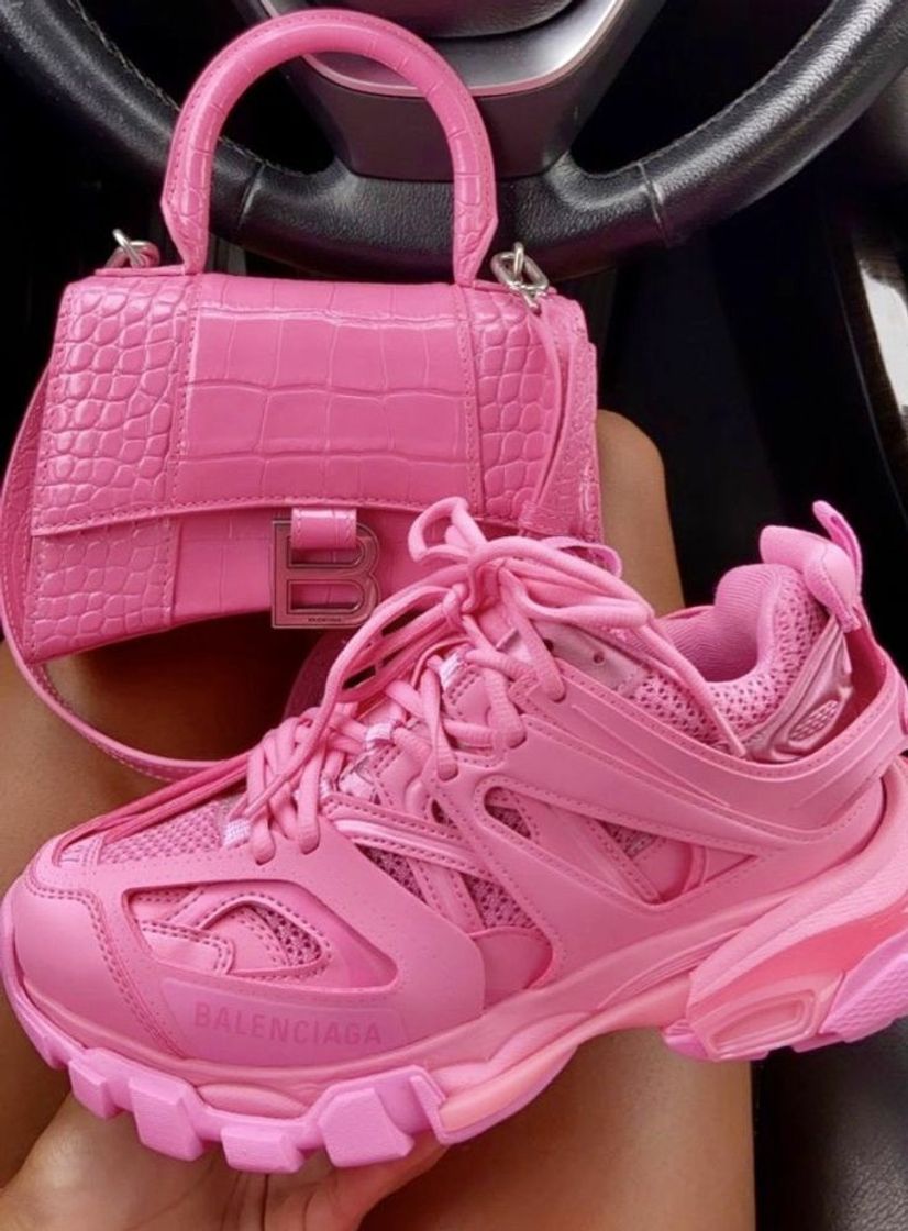 Moda Tênis Feminino Rosa Balenciaga