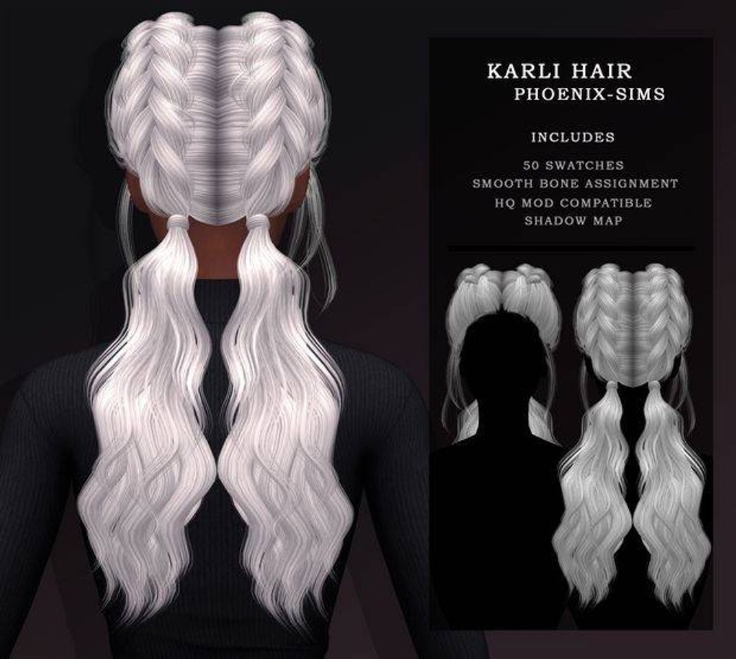 Cabelo lindo - the sims 