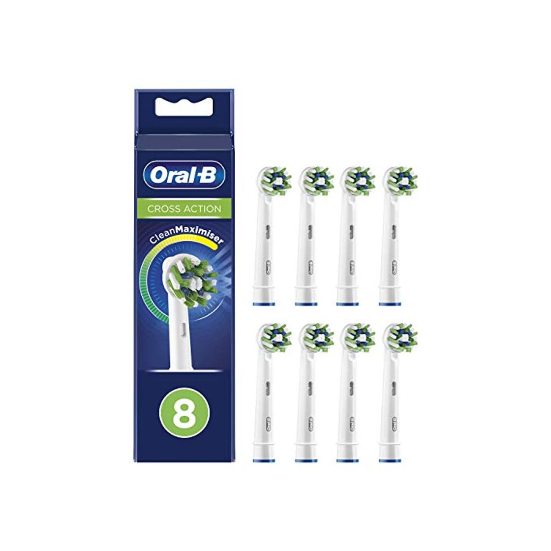 Social Oral-B CrossAction Cabezales de Recambio Tamaño Buzón
