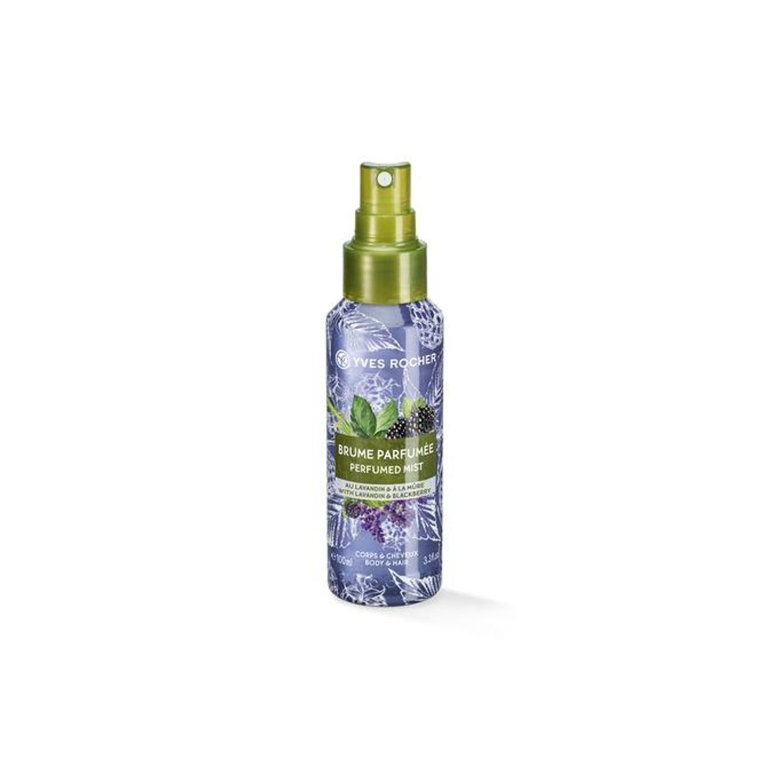 Producto Body and Hair Mist perfume Lavandín y Mora