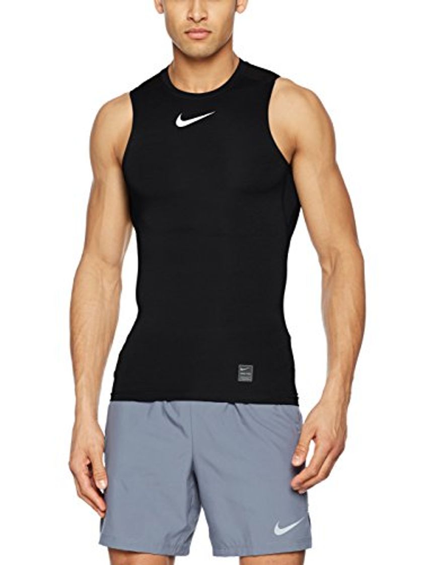 Fashion Nike M Np Sl Comp Camiseta sin Mangas, Hombre, Negro