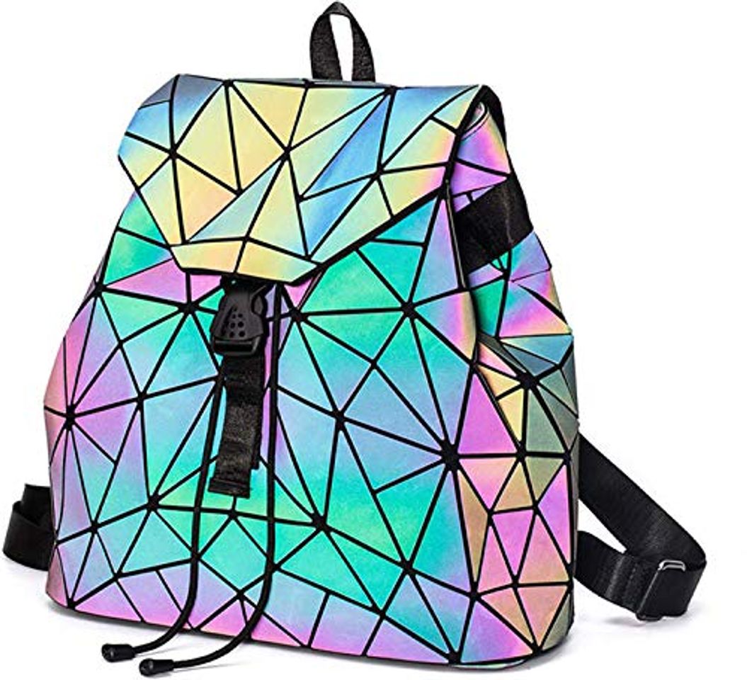 Fashion Bolsos Mochila Para Mujer Señoras Bolsa de Viaje Casual Mochila Escuela de Gran Capacidad Geométrico Bolso Diario Mochila Para Vacaciones Viajes Camping