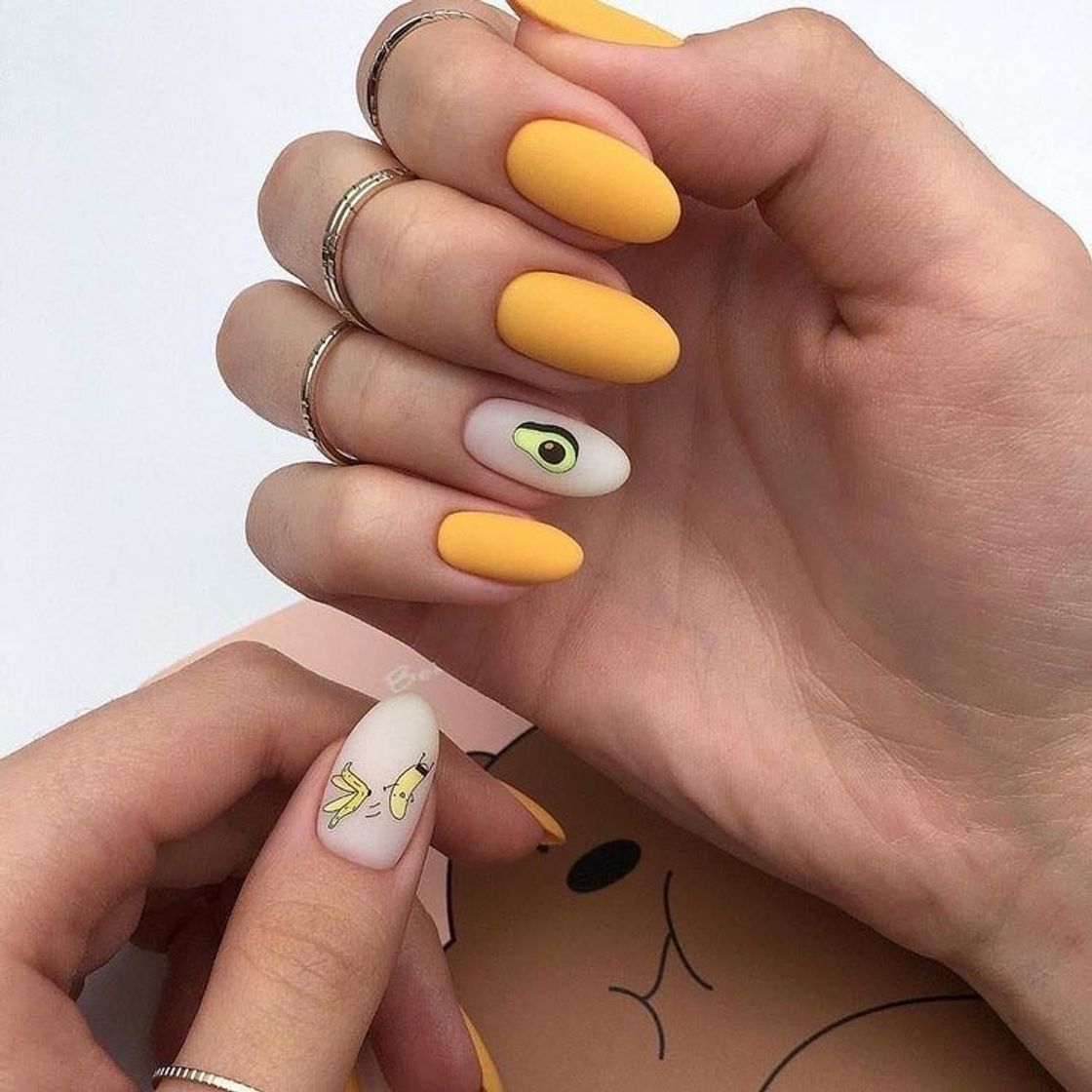 Moda Uñas con diseño de comida