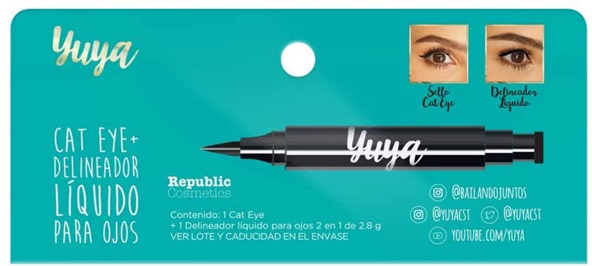 Moda Delineador cat eye "YUYA"