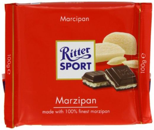 Ritter Sport Marzipan Chocolate Bar 100 g