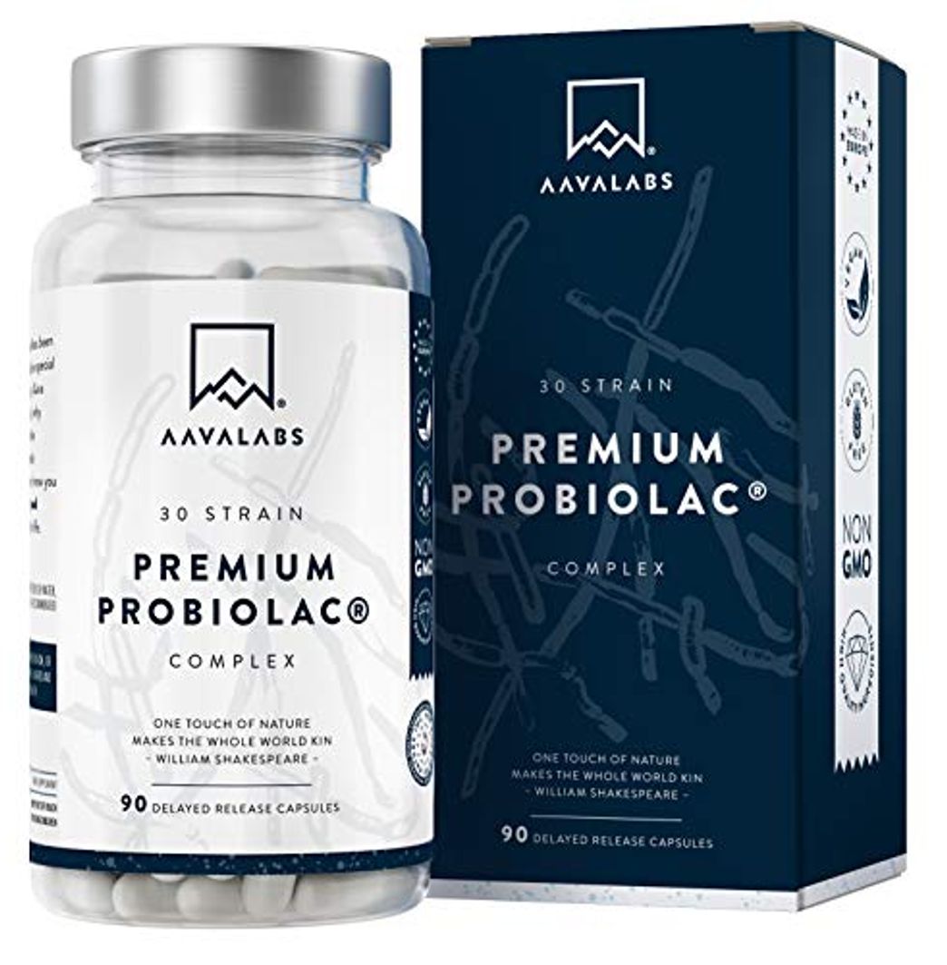 Producto Premium Probiótico [ 120 Mil Millones de UFC ] 30x Cepas Bacterianas