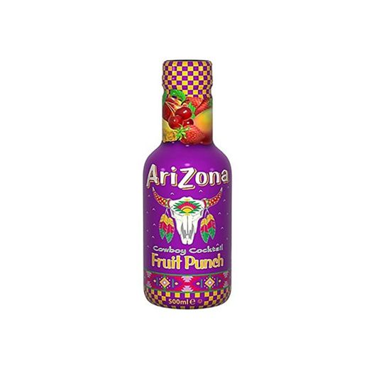 Arizona Ponche De Frutas Bebida De Jugo De 6 X 500 Ml