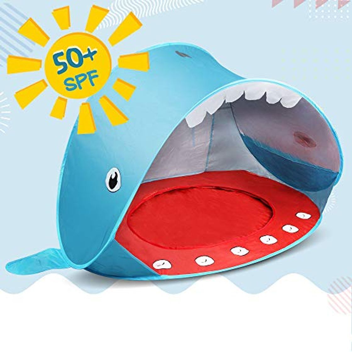 Social Opret Tienda Playa Bebe, Pop-up Tiendas de Campaña con Piscina para Niños