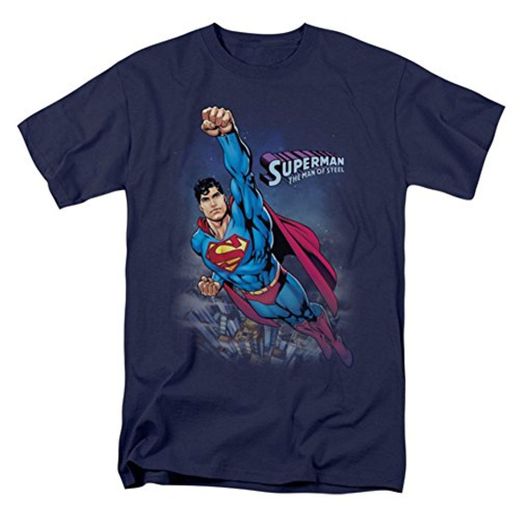 Playera para Adulto Superman DC Comics Twilight Flight