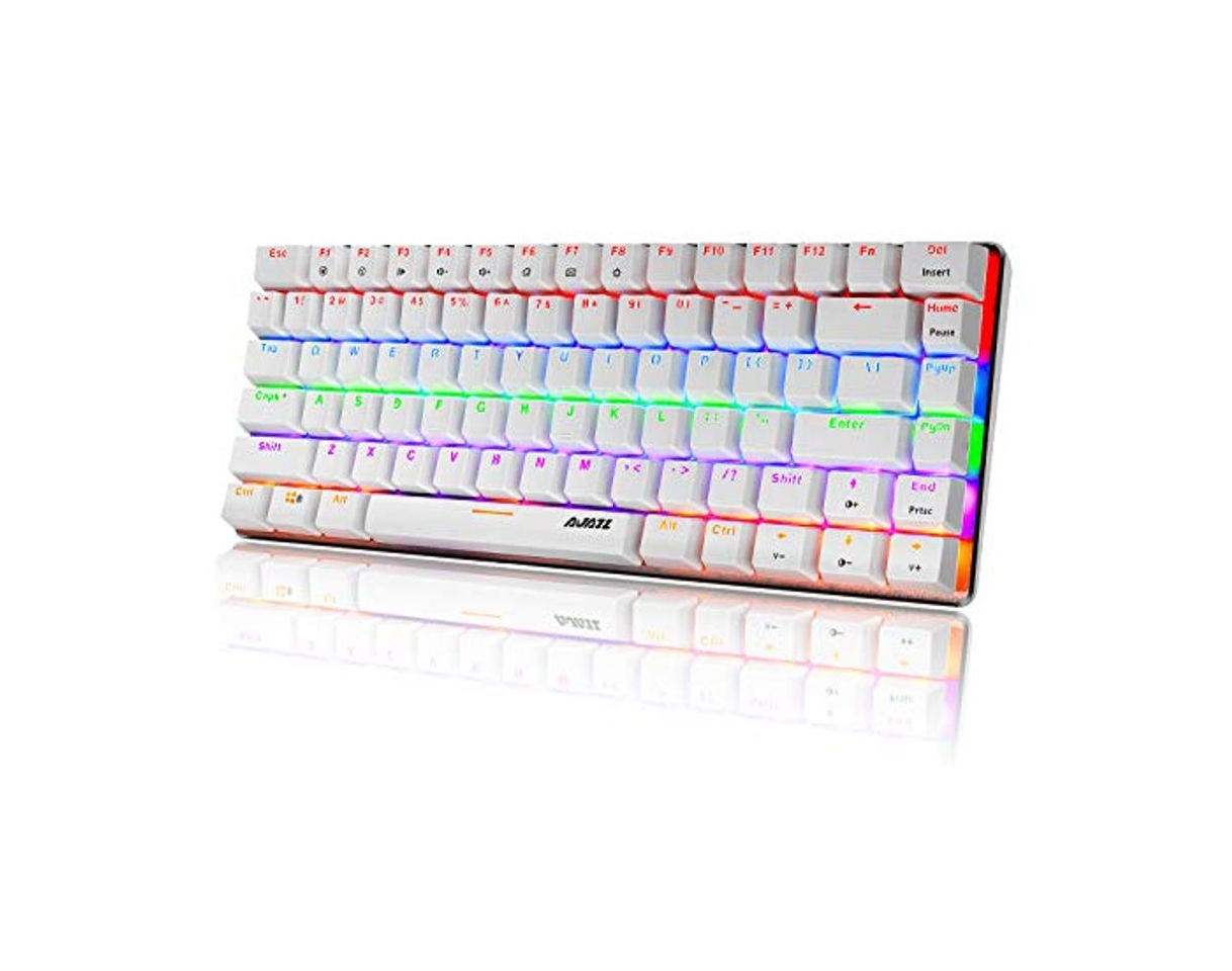 Product AJAZZ AK33 PC Teclado Mecánico para Juegos, LED Mezclado con Retroiluminación USB