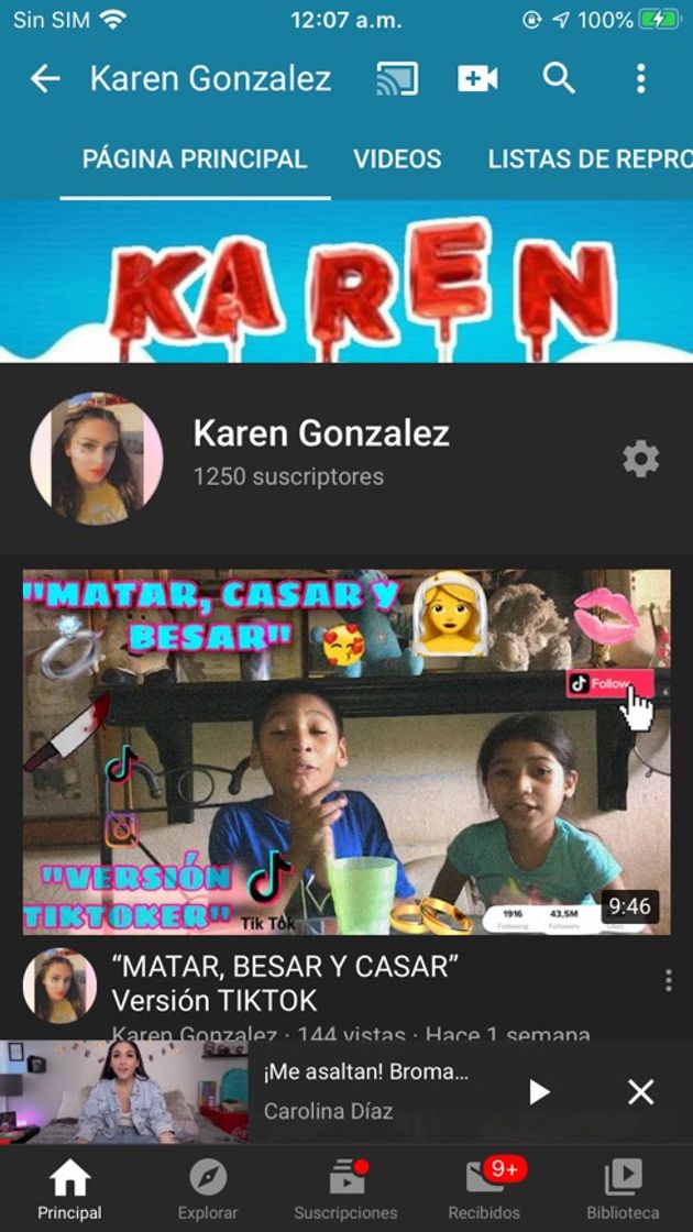 Social Mi canal vayan a verlo 😃👏🏻❤️