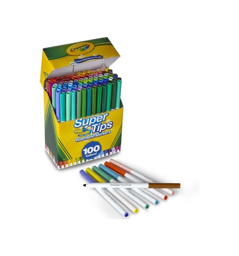 Crayola Lavable Super Consejos marcadores