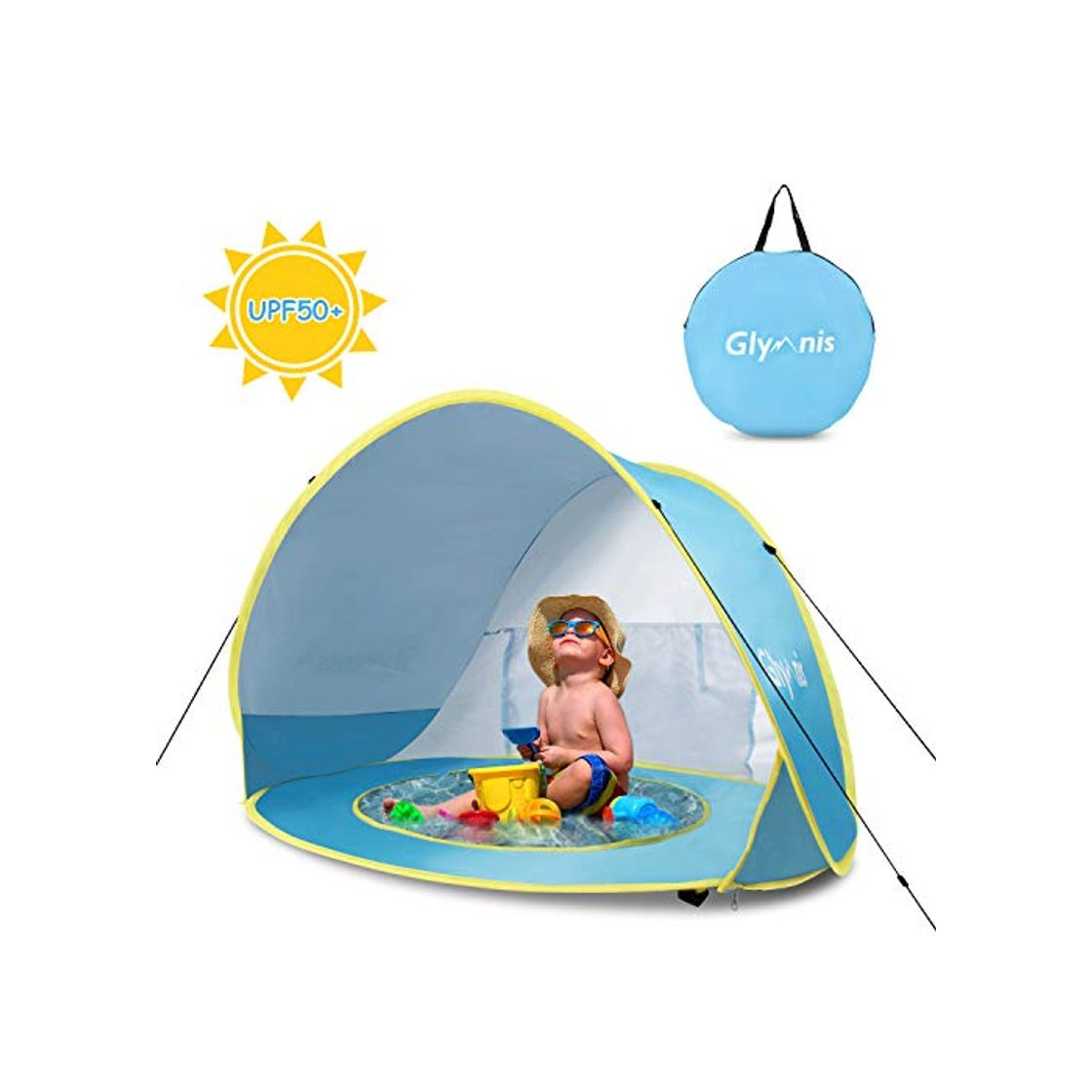 Product Opret Tienda Playa Bebe, Pop-up Tiendas de Campaña con Piscina para Niños