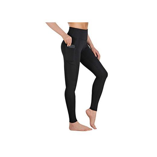 Gimdumasa Pantalón Deportivo de Mujer Cintura Alta Leggings Mallas para Running Training