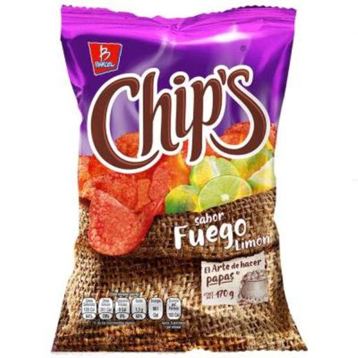 Papas Chip's sabor fuego 170 g | Walmart