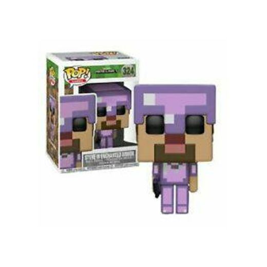 Funko Pop Minecraft Steve in Enchanted Armor