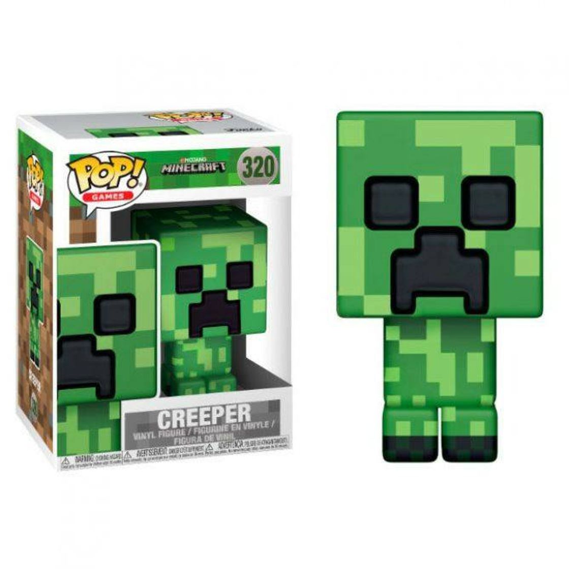 Juego Funko Pop!- Games: Minecraft Creeper Figura de Vinilo