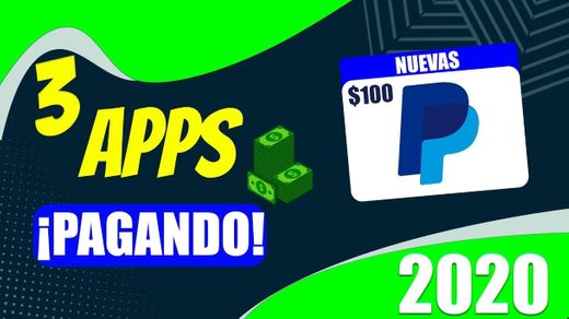 ESTAS SON!🤩 LAS 3 Mejores Apps para GANAR DINERO EN PAYPAL 