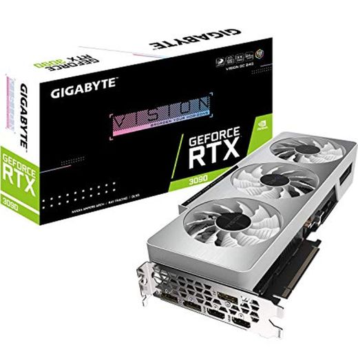 Gigabyte GeForce RTX 3090 Vision OC 24GB Tarjeta gráfica