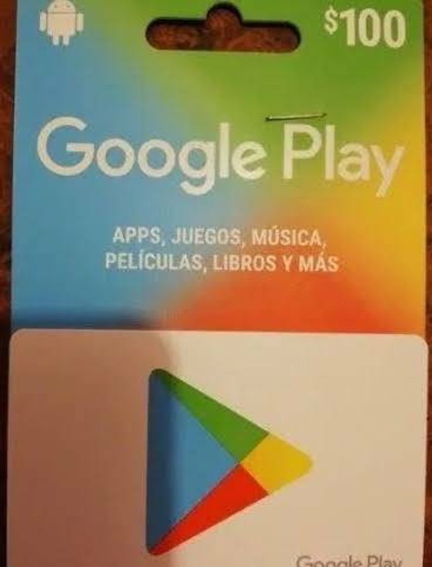 Moda Sorteos de tarjetas play store 