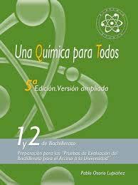 Libro UNA QUIMICA PARA TODOS VERSION AMPLIADA