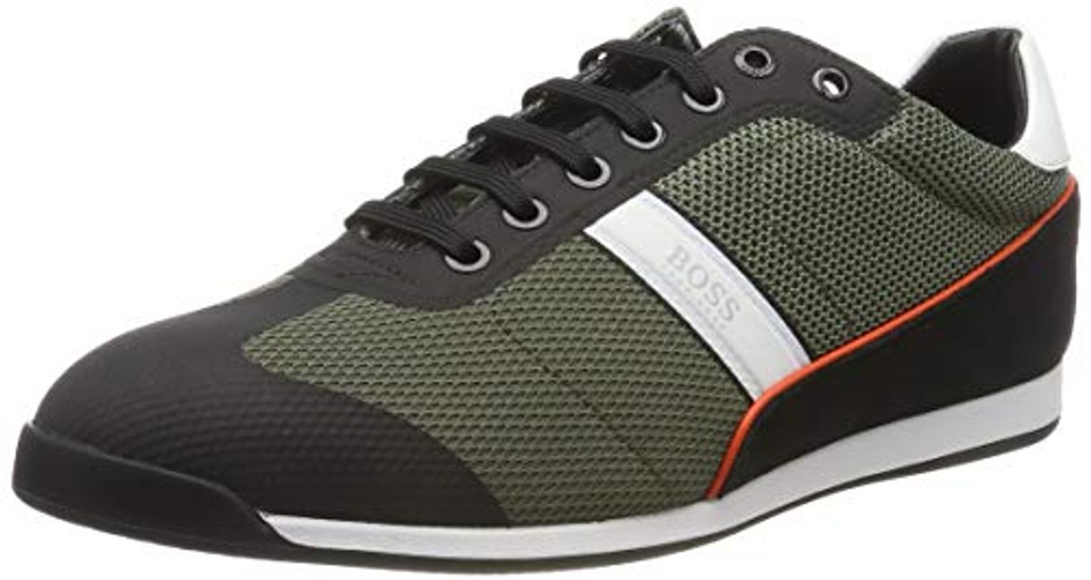 Places BOSS Glaze_lowp_mewt, Zapatillas para Hombre, Verde