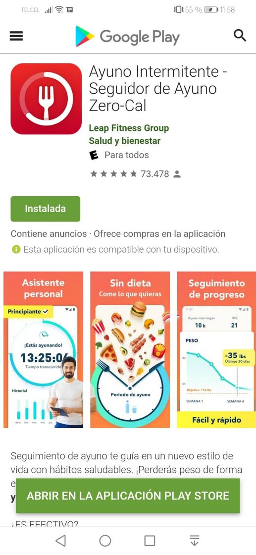 App Fasting App 