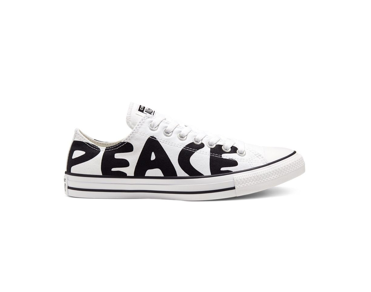 Moda Converse Chuck Tailor All Star Zapatillas de lona, Unisex, Negro