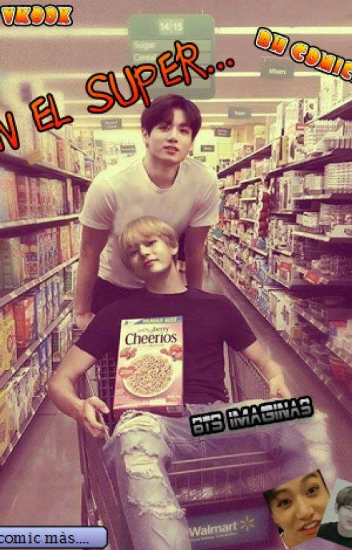 Social EN EL SUPER (HISTORIETA) VKOOK 