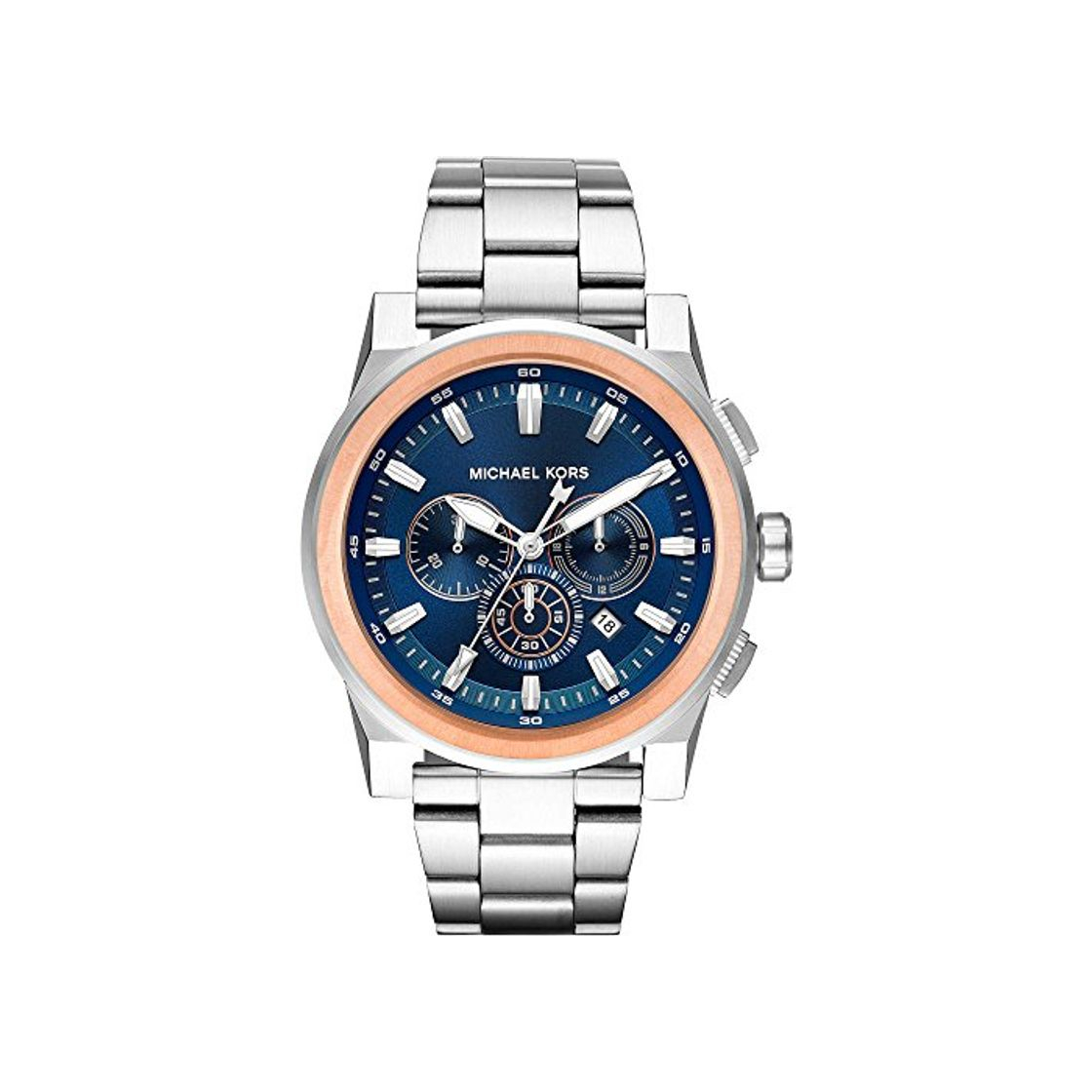 Product Michael Kors Reloj Analogico para Hombre de Cuarzo con Correa en Acero Inoxidable MK8598