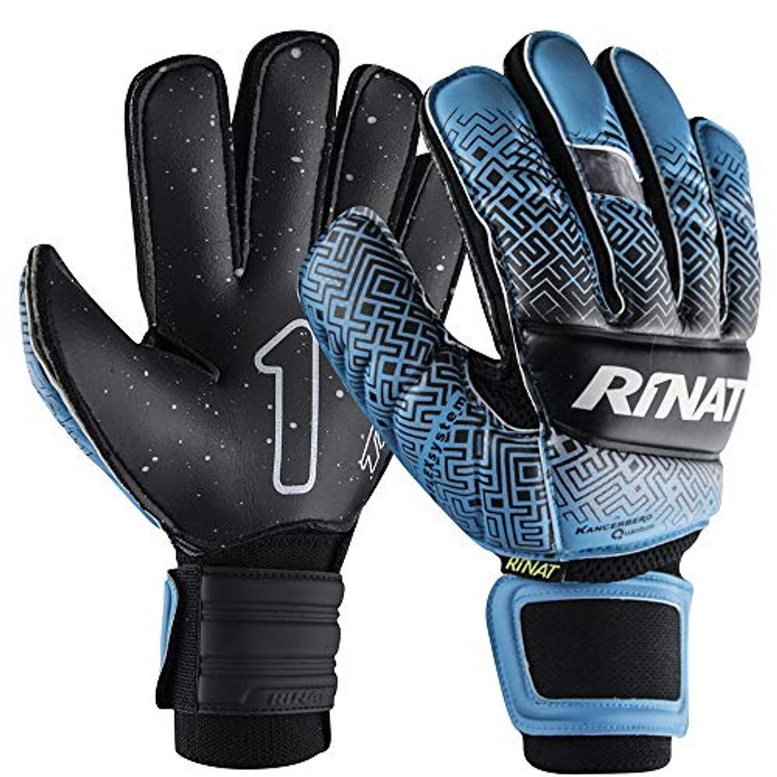 Product Rinat Kancerbero Quantum Spine Turf Guante De Portero, Unisex Adulto, Azul