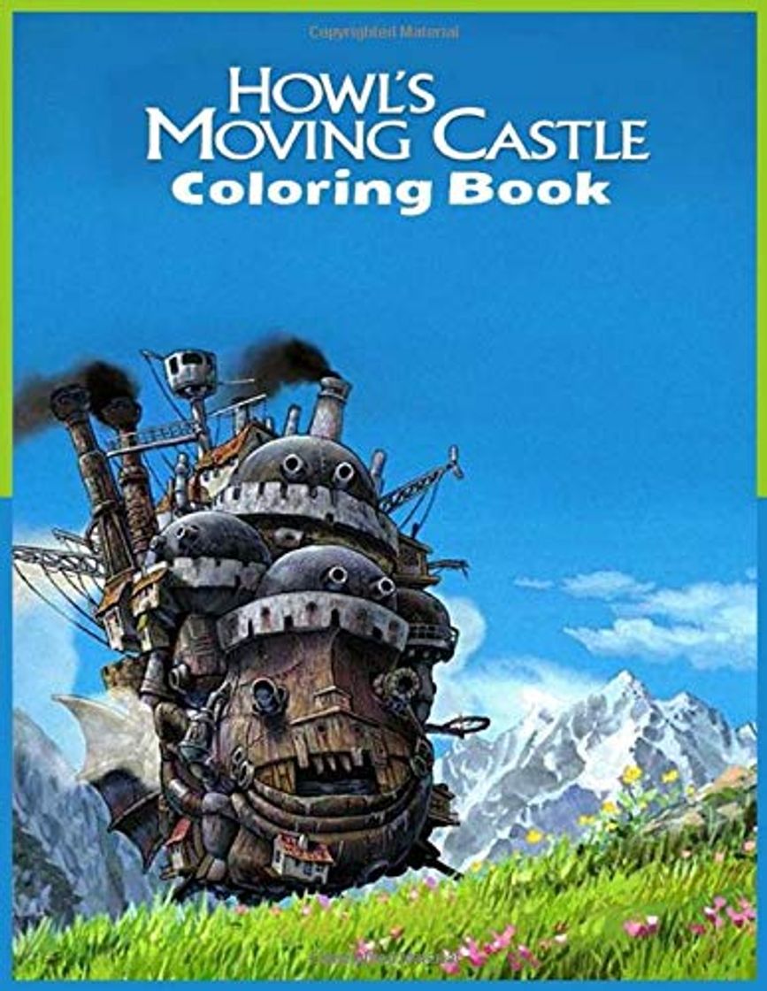 Book Howl's Moving Castle Coloring Book: ハウルの動く城