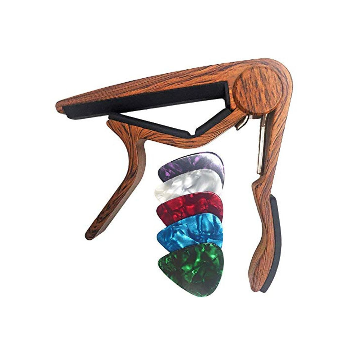 Producto WiNGO Cejilla Guitarra Española Electricas Clásica Profesional Clasica Guitar Capo Ligero Aleación