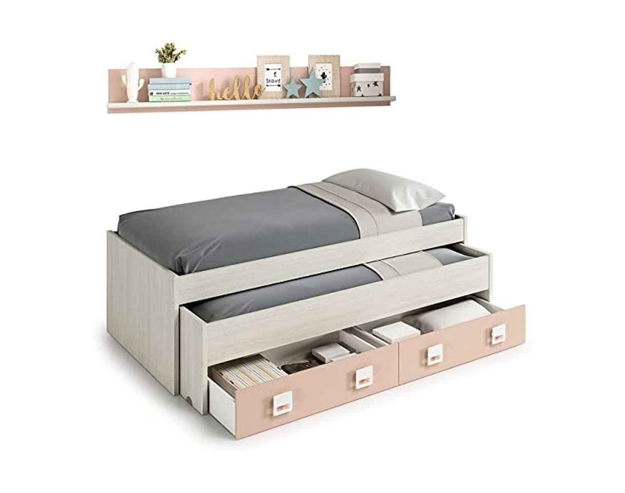 Elemento de la categoría hogar Habitdesign 0M7449Y - Cama Doble