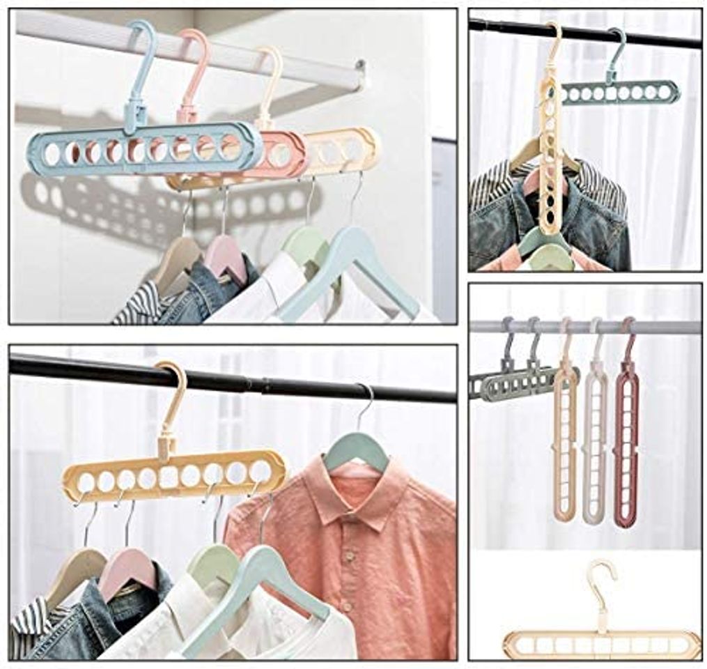 Social QYY 6PCS Perchas Mágico