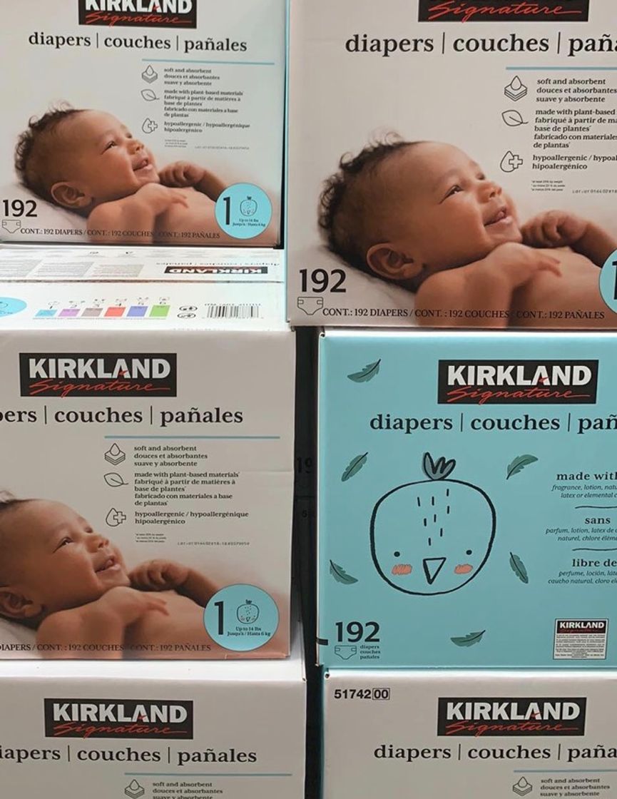 Producto Kirkland SignatureTM Supreme Diapers Size 1; Quantity