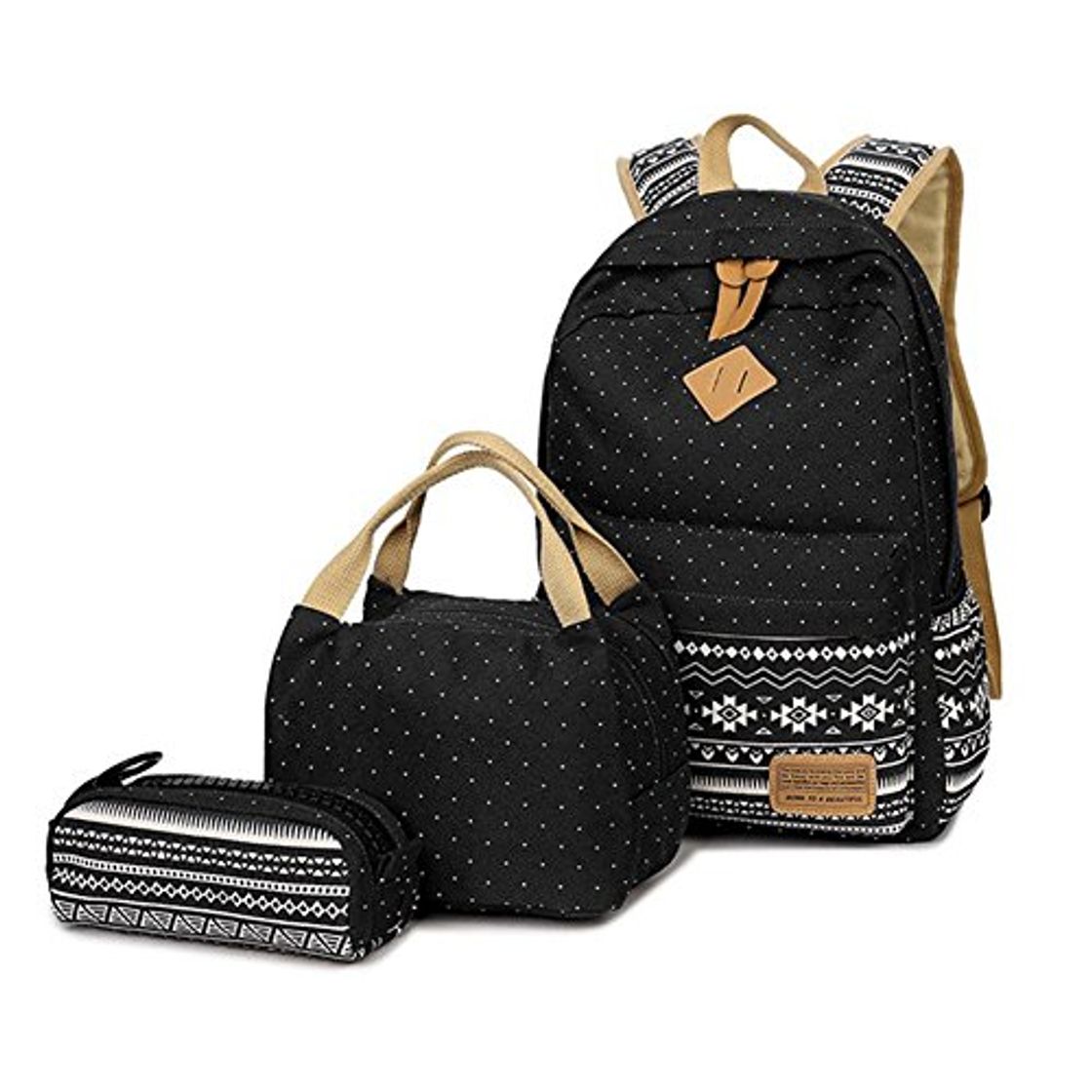 Social Mochila Escolar para Chica, Supstar Mochilas infantil Bolsas Escolares Casual Bolso Mochila