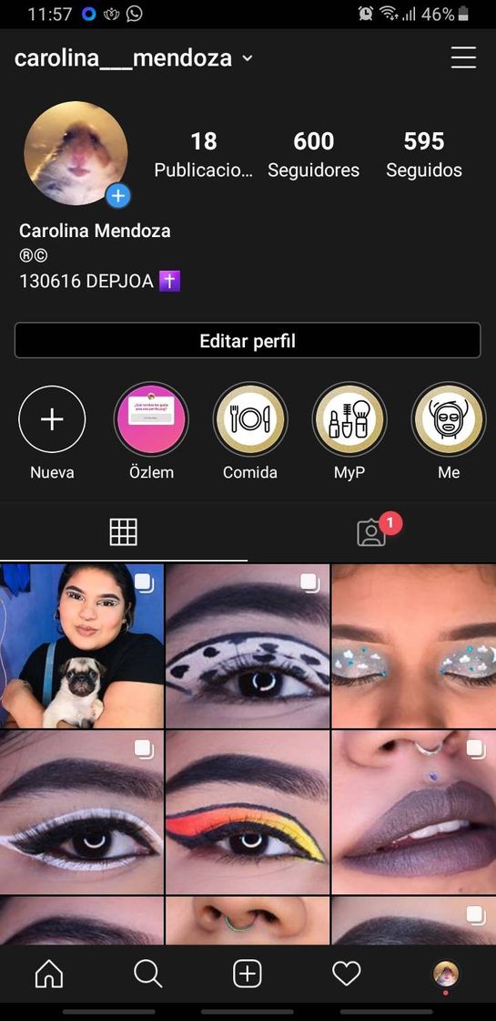 Moda Ingresen a mi insta, encontrarán muchos diseños de maquillaj